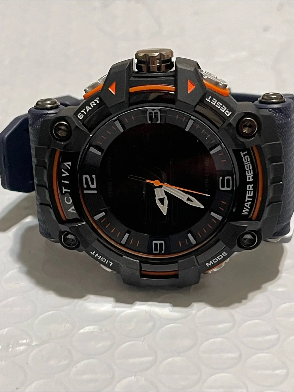 Activa X Invicta Digital Analog Men's Watch - 58mm, Blue New